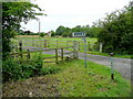 Diverging footpaths west of Wanborough