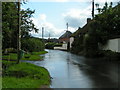 The road through Brampford Speke