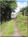 Footpath and Carr Lane