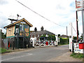 Level crossing on Station Road