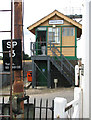 Spooner Row Railway Station - signal box