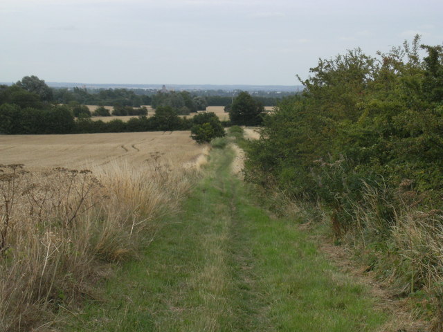 From Harcamlow Way, Cambridge in Distance