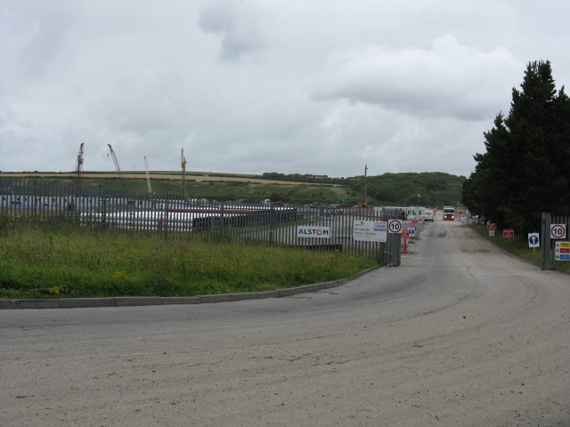 Pembroke Power Station - Main Access Gate