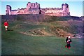 NT5985 : Curtain Wall, Tantallon Castle by M J Richardson