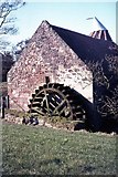 NT5977 : Watermill wheel at Preston Mill, 1969 by M J Richardson