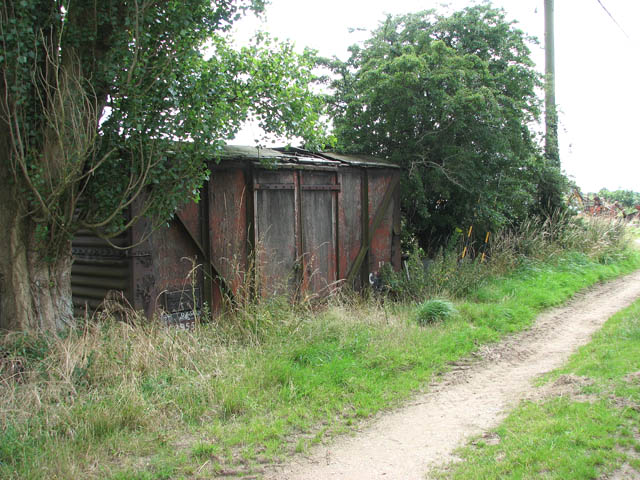 Railway goods van / farm shed