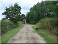 TF0396 : Track Junction, Looking towards Beasthorpe Farm by Bill Henderson