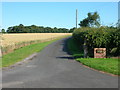 Track to  Field House  Farm