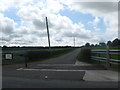 Entrance road to Summerer Farm near Singleton