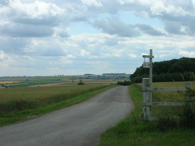 Track to  Ling  Farm