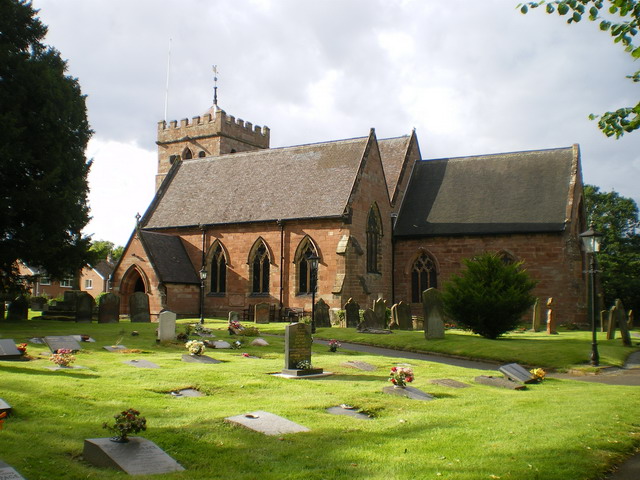 The church of St Mary Magdalene, Albrighton