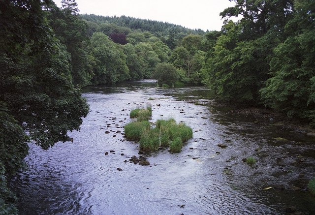 River Clyde above Crossford