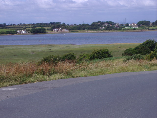 Overton across the Lune from Glasson