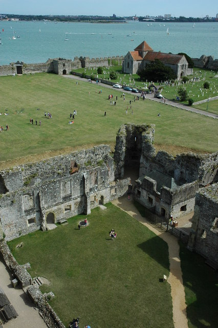 Inner and Outer Baileys, Portchester Castle