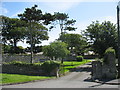 Entrance to Garreglwyd Care Home, Holyhead