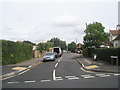 Looking from Fishery Lane northwards up Selsmore Avenue