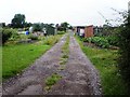 Entrance to The Mile  Allotments, Pocklington