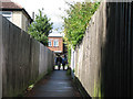 Path between Gisborne Road and Radegund Road