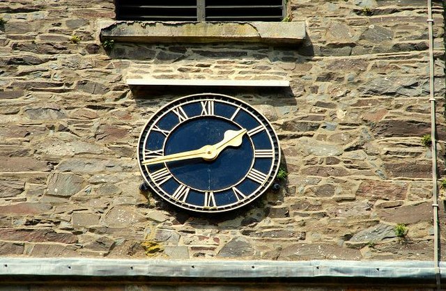 Clock, Holy Trinity, Drumbo near Belfast