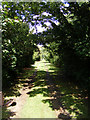 TM3869 : Entrance to the Cemetery, Yoxford by Geographer