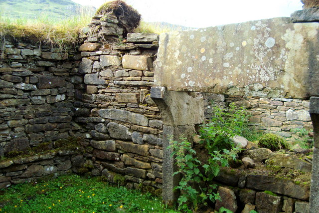 Interior Ruins in Eglish Valley