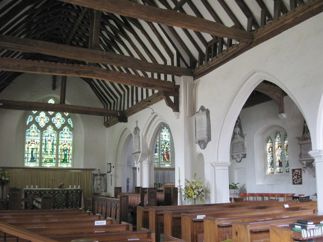 Interior of the Church of St Mary... © Derek Voller cc-by-sa/2.0 ...