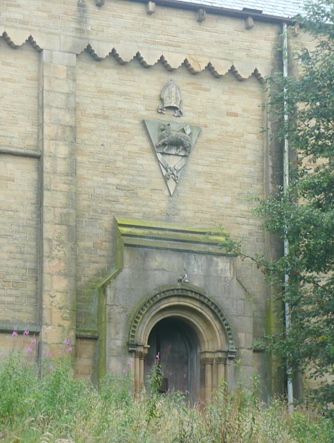 North doorway of St Luke's Church, Milnsbridge