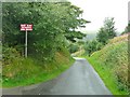 Unofficial road sign, Tyas Lane, Slaithwaite