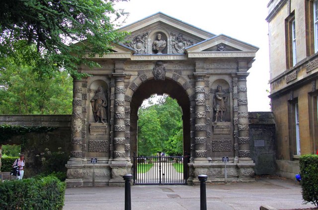 The entrance to the Botanical Garden