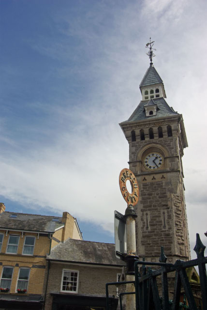 Clock tower, Hay on Wye