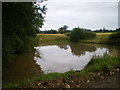 Irrigation pool by Bradshaws Farm Shop