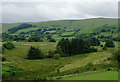 Across the Wye Valley near Llangurig, Powys