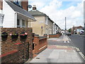 Approaching the junction of Languard and Eastney Roads