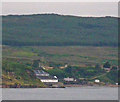 Bunnahabhain Distillery viewed on a misty morning