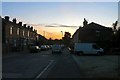 Sunset over Gower Road