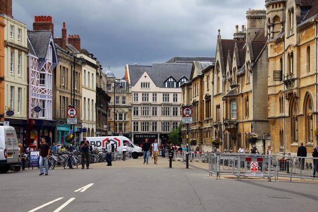 Broad Street In Oxford © Steve Daniels Geograph Britain And Ireland