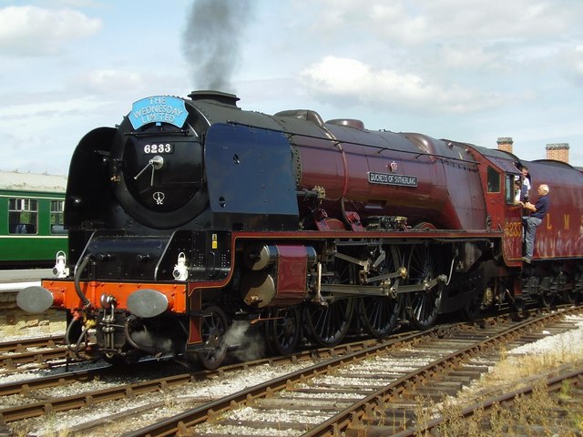 LMS superpower at Swanwick station