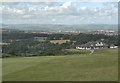 SS8876 : A view northwards from Southerndown golf course by eswales
