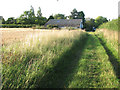 Public footpath to Bullockshed Lane