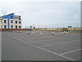 Cones there for a reason in Southwood Road Car Park