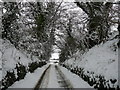 Cowling Lane in winter