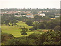 Christchurch: immediate view south from Blackwater Hill