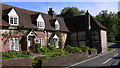 Cottages on the main road at South Harting