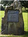 Eaglesham Bi-centenary memorial stone