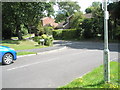 Looking from Oak Tree Drive into Hollybank Lane