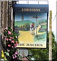 Sign for the Junction Inn