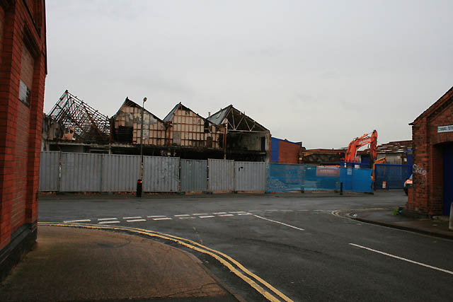 The Wade Springs (Cavendish Mills) Frontage Has Gone