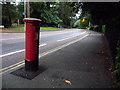 SZ0591 : Branksome: postbox № BH13 130, Lindsay Road by Chris Downer