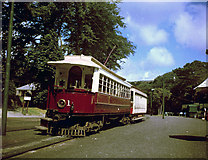 SC4384 : Laxey station, Manx Electric Railway by Dr Neil Clifton