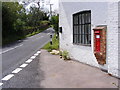 TM3464 : B1119 Low Road & Suffolk Kinsman Victorian Postbox by Geographer